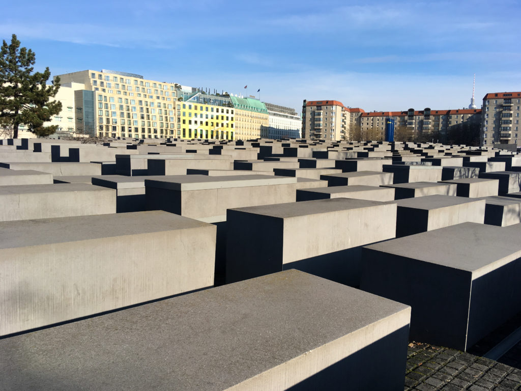 Memorial to the murdered jews of europe