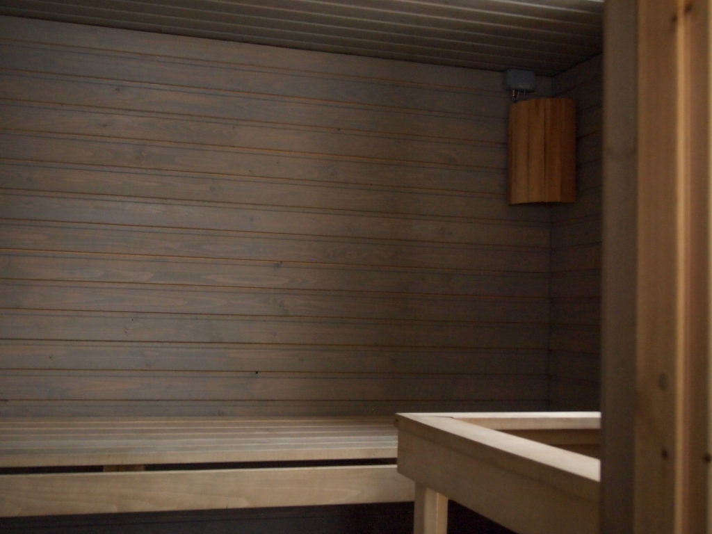 Finnish apartment sauna