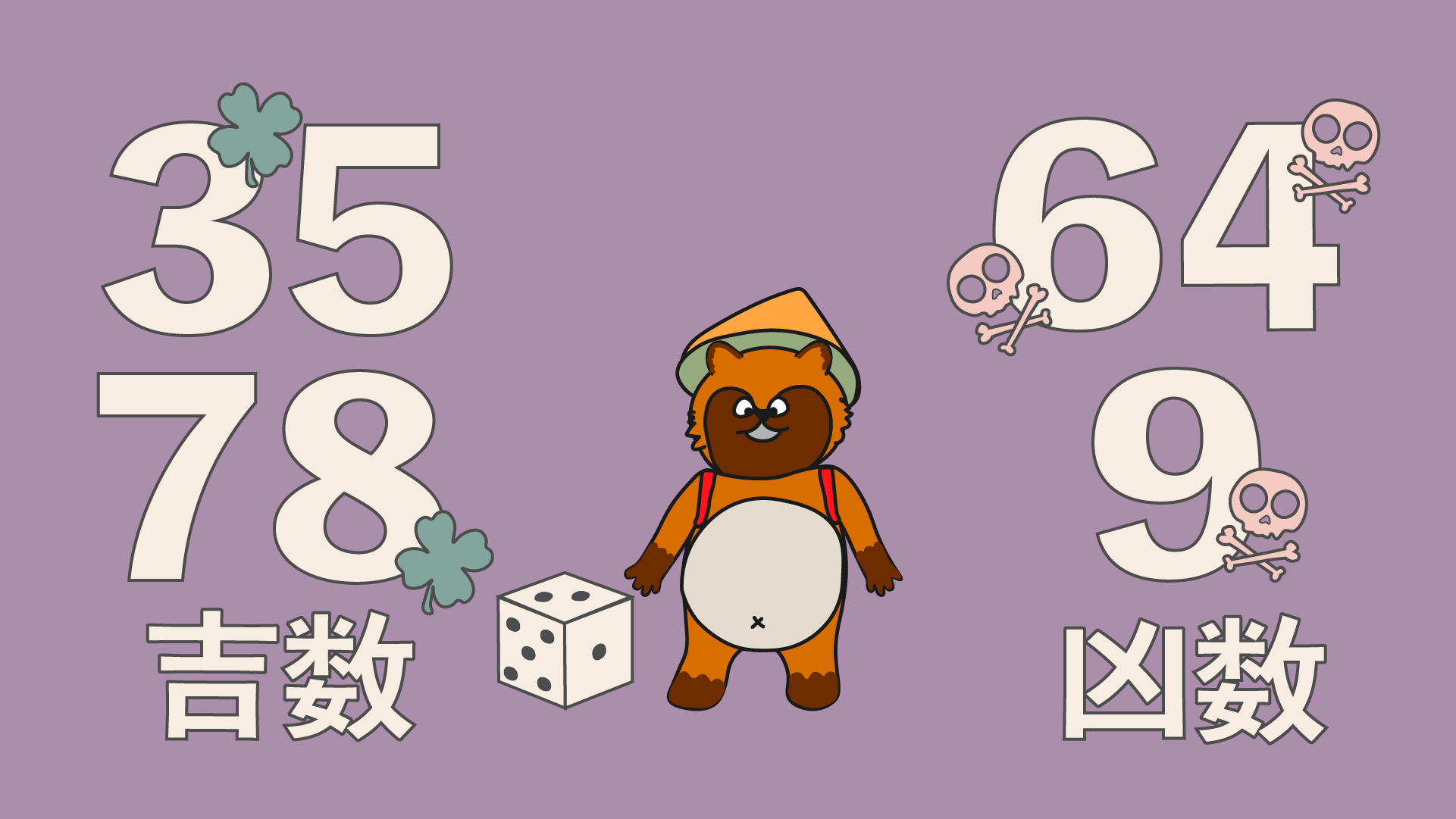 Unlucky and lucky numbers in Japan wanderingtanuki