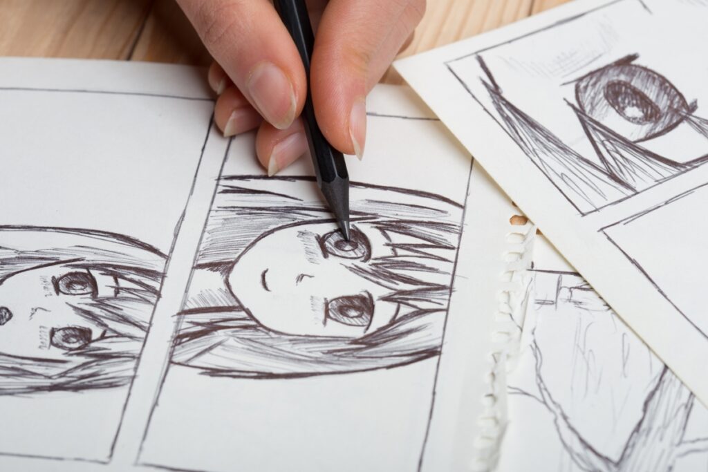 manga drawing